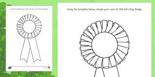 There have been about 3500 of these medals awarded since 1861, when it was created. Design A St Patrick S Day Badge Colouring Page Roi