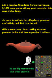 Level 13 attack increases by 130 experience). Suggestion Rev Cave Reward Negative 50 Xp Lamp 2007scape