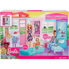 Walmart.com has been visited by 1m+ users in the past month Barbie Glam Getaway House In 2021 Barbie Doll House Portable Doll House Barbie