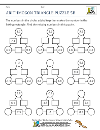 Match and go maze logic game made especially for preschoolers. 19 Fifth Grade Math Puzzles Ideas Maths Puzzles Printable Math Worksheets Math