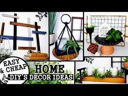 4 New Diy S Home Decor Dollar Store Diy S 2020 Anthropologie Inspired Youtube Diy Dollar Store Crafts Dollar Store Diy Diy Home Decor