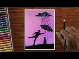 A sweet child's drawing is on the front of this printable father's day card. Easy Oil Pastels Drawing For Beginners Father S Day Drawing Step By Step Youtube Oil Pastel Drawings Easy Realistic Flower Drawing Oil Pastel Drawings