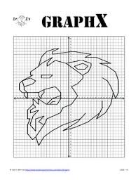 Coordinate Graphing Graphx Lion En 2020 Dibujos En Cuadricula Cuadricula Dibujos A Lapiz Sencillos