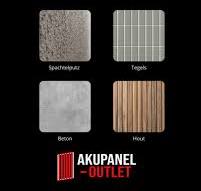 Oppio €79 PER PANEEL - 52x260 cm EXPLORE North Sea WALNOOT Eiken  akoestische wand panelen lattenwand met Vilt