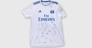 Jetzt günstig hsv trikots sichern! Fur Hsv Fans Teamsigniertes Trikot