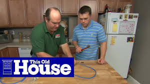 how to install a water filter with a