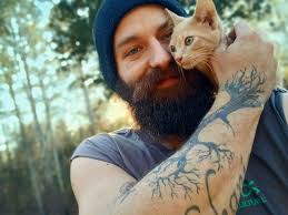 Cat dad misses his cat