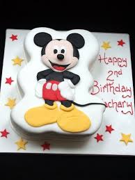 2nd Birthday Cake For Little Boy Mickey Mouse Cake Minnie Mouse Birthday Cakes Mickey Cakes Monster Birthday Cakes
