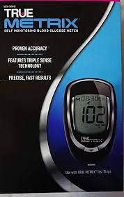 Use true metrix self monitoring blood glucose test strips only with true metrix, true metrix air and true metrix go self monitoring blood glucose meters and true metrix control solution. Amazon Com True Metrix Self Monitoring Glucose Meter By Nipro Health Personal Care
