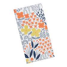 Modern Abstract Florals Kitchen Towel World Market In 2021 Towel Collection Kitchen Towels Kitchen Linens
