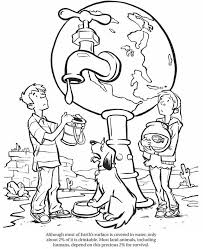 Welcome To Dover Publications Earth Day Coloring Pages Save Water Drawing Coloring Pages