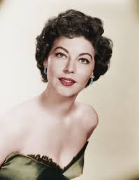 Ava Gardner in her later years.