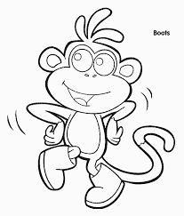 Dora Coloring Pages Monkey Coloring Pages Animal Coloring Pages Dora Coloring