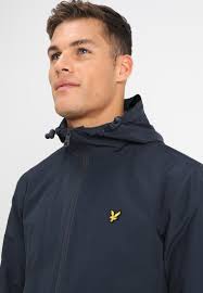 Windbreaker Track Jacket Mens Jackets Lyle And Scott Lyle Scott ZIP THROUGH  HOODED JACKET Summer Jacket