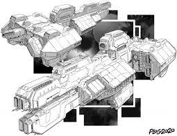 Stalwart Flight II Frigate by alluringming -- Fur Affinity [dot] net