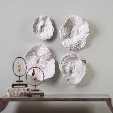Uttermost botanical sketches framed wall art (set of 2) see cart for discount was $250.80. Sea Coral Wall Decor S 4 Uttermost
