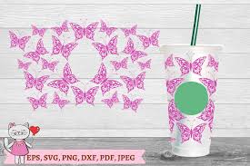 Free Free Butterfly Svg For Starbucks Cup 770 SVG PNG EPS DXF File