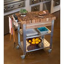 Check spelling or type a new query. Rebrilliant Sereno 36 5 Stainless Steel Kitchen Cart With Butcher Block Top And Locking Wheels Reviews Wayfair