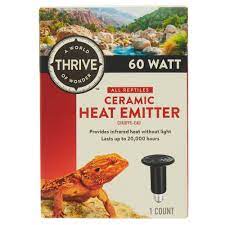 Thrive Reptile Ceramic Heat Emitter Pet Spray Flea Shampoo Training Treats