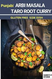 Arbi Masala Taro Root Curry Taro Recipes Recipes Curry Recipes