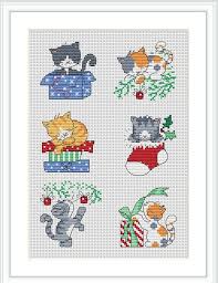 Be the first to review this item. Christmas Kittens Cross Stitch Pattern Christmas Cross Stitch Card Design Pdf Cro Cross Stitch Patterns Christmas Cross Stitch Christmas Cards Cross Stitch