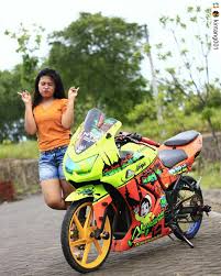 Maybe you would like to learn more about one of these? Cewek Cantik Naik Kawasaki Ninja 250 Full Modifikasi Dhedmotor