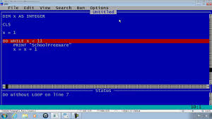 Qbasic Tutorial 10 Do Loop Qb64 Code Example