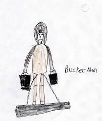 Drawing Of Bucket Man Drawings Artist Man