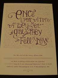 Front Side Edited Fairytale Wedding Invitations Glitter Wedding Invitations Storybook Wedding