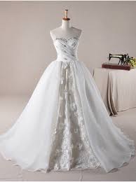 Wir bieten ihnen die neuesten günstige hochzeitskleider für damen in deutschland. Moderne Brautkleider Weiss Organza Herzogin Mit Schlitz