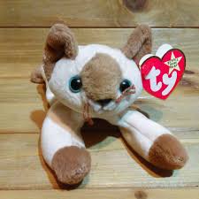 Vintage Beanie Baby Cat 1996 Snip Beanie Baby Cat Plush Siamese Plush Toy Siamese Beanie Baby Vintage Kitty Cat Children S Plush Toy Baby Beanie Cat Plush Beanie Babies Value