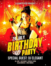 Explore our collection of the best free photoshop psd party flyer templates to promote your next party, club and nightclub event! Download Free Birthday Party Psd Flyer Template Freepsdflyer