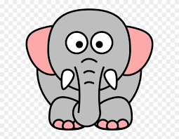 Download How To Set Use Cartoon Elephant Grey Pink Svg Vector Cartoon Of Elephant Hd Png Download 600x573 2443222 Pngfind