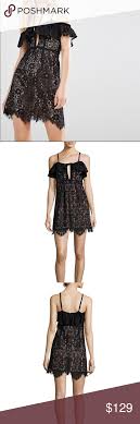 Nwt For Love And Lemons Cold Shoulder Dress Cold Shoulder Dress Dresses Lace Mini Dress