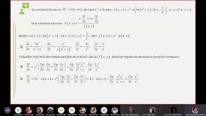 Manual ecuatii diferentiale teorie si ex. Curs 8 FuncÈ›ii De Mai Multe Variabile Derivate ParÈ›iale Youtube