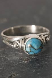 Small Round Set Gemstone Ring In 2020 Gemstones Gemstone Rings Boho Rings