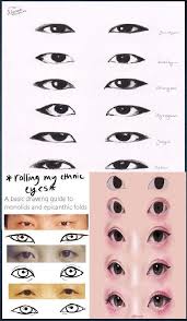Broaden Your Imagination And Learn How To Draw Asian Eyes The Asian Periocular Anatomy Is Very Different From Th Asian Eyes Eye Drawing Eye Drawing Tutorials