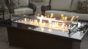 If the flames are extinguished, but the gas continues to leak, an therefore, even a small metal fire can spread and become a larger fire in the surrounding ordinary combustible materials. Outdoor Greatroom Montego Fire Pit Table With Balsam Wicker Base At Patioliving Com Youtube