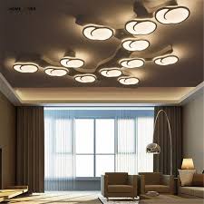New Apple Tree Designer Modern Led Ceiling Lights Led Designer Ceiling Luminaria Lights Modern Remot In 2020 Modern Led Ceiling Lights Lamps Living Room Home Decor
