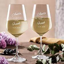 Bicchiere in ceramica come bomboniera dagli utilizzi alternativi. Bicchieri Personalizzati Con Data E Bomboniere Idee Regalo Di Nozze O Anniversario Amavel Motivo Cuori Nomi Bicchieri Per Sposi Set 2 Calici Da Vino Rosso Con Incisione Bicchieri E Cristalli Casa