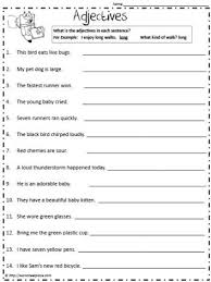 Live worksheets > english > english as a second language (esl) > adjectives. Identifying Adjectives Worksheet For Grade 3 Advance Worksheet Dubai Khalifa