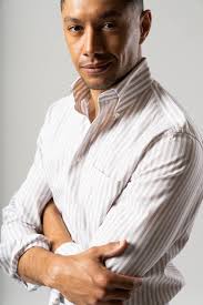 Custom tailored Shirt striped white brown