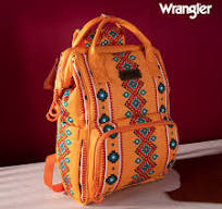 WG2204-9110 Wrangler Aztec Printed Callie Backpack - Pink ...