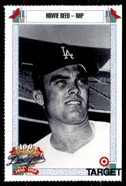 1990 TARGET DODGERS #651 HOWIE REED LOS ANGELES DODGERS
