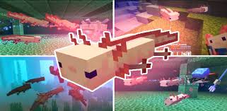 Build your very own minecraft axolotl mob out of lego! Axolotls Mod For Minecraft Pe On Windows Pc Download Free 7 1 Com Trebol Sama Axolotls