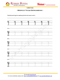 Menulis huruf tegak bersambung f. Tegak Bersambung Pdf