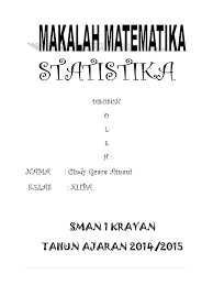 Tabel arti penting keberagaman masyarakat. Makalah Statistika Baru