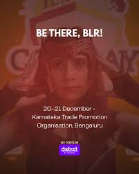 Bangalore Comic Con is back and it's happening this 20th to 21st December.  Cosplay, comics, merch, gaming and performances all under one roof at  Karnataka Trade Promotion Organisation, Bengaluru. Tickets available  exclusively
