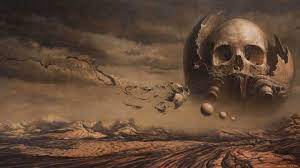 Check out this fantastic collection of dark fantasy wallpapers, with 48 dark fantasy background images for your please contact us if you want to publish a dark fantasy wallpaper on our site. Wallpaper Landscape Fantasy Art Sky Artwork Dark Fantasy Skull Mythology Darkness Screenshot Computer Wallpaper 1920x1080 Madkads 200240 Hd Wallpapers Wallhere