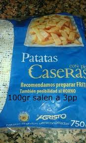 Patata Congelada Mercadona Alimentos Dieta Puntos Comida